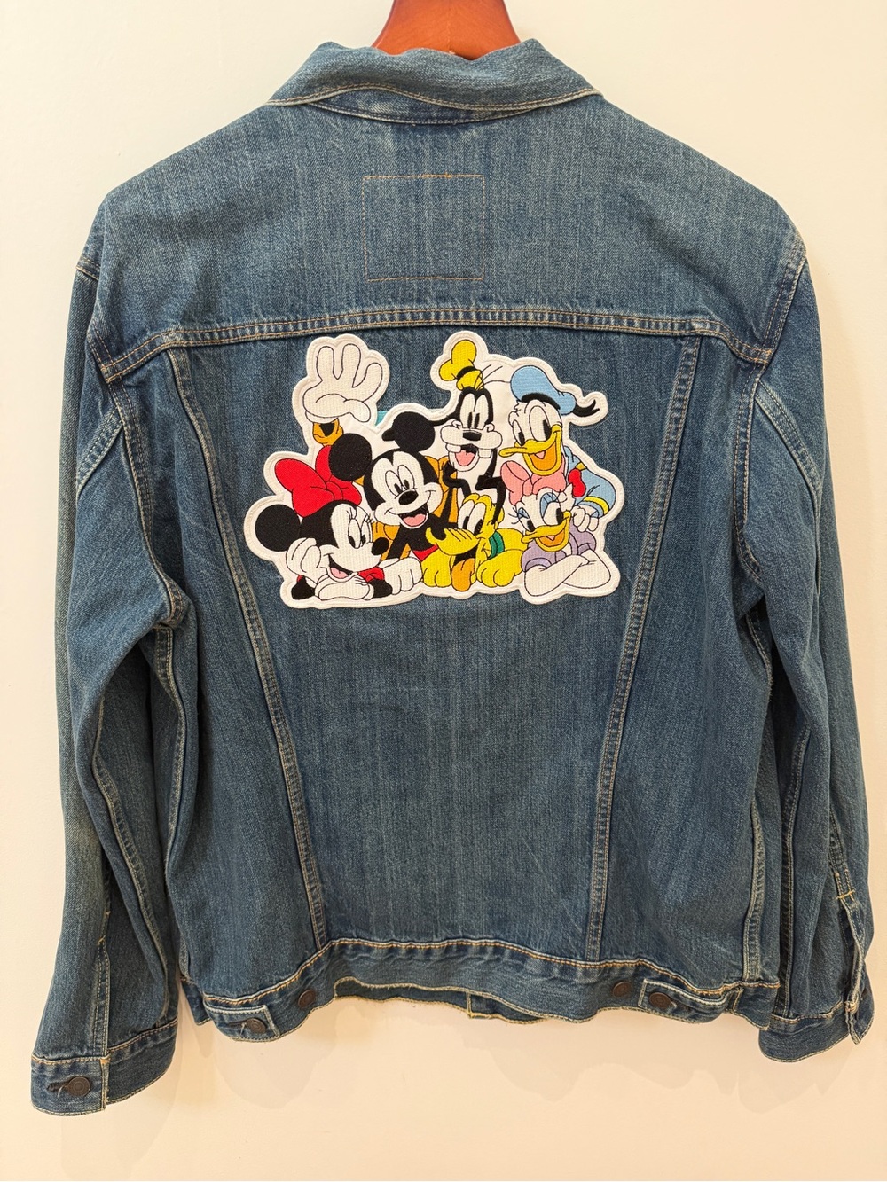 Levi Jean Jacket with Disney Character Patch
